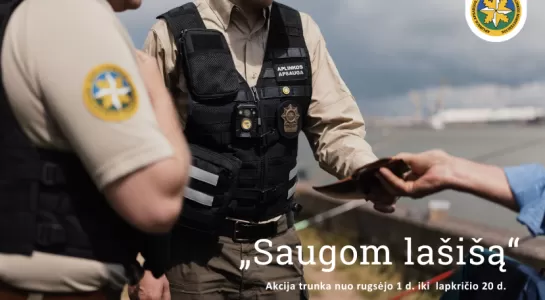Saugom lašišą akcija